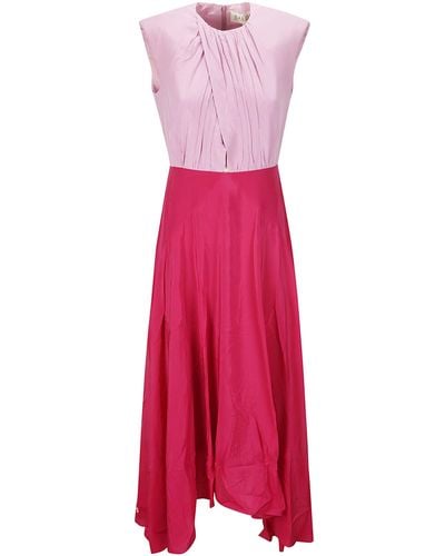 Saloni Divya Dress - Pink