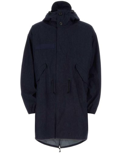 Junya Watanabe Dark Cotton X C.P. Company Jacket - Blue
