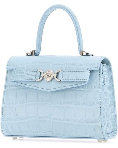 Versace Pastel Light- Small Medusa 95 Handbag - Blue