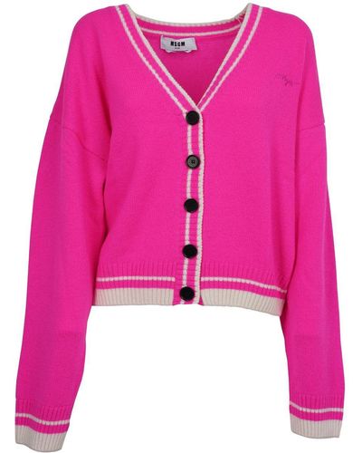 MSGM Cardigan Clothing - Pink