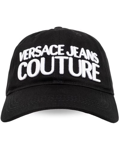 Versace Jeans Couture Baseball Cap With Logo - Black