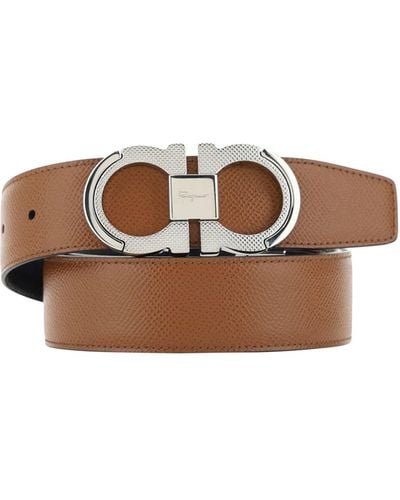 Ferragamo Belts E Braces - Brown