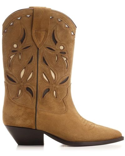 Isabel Marant Duerto Texan Boot - Brown