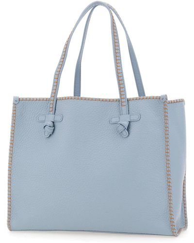 Gianni Chiarini Marcella Leather Bag - Blue