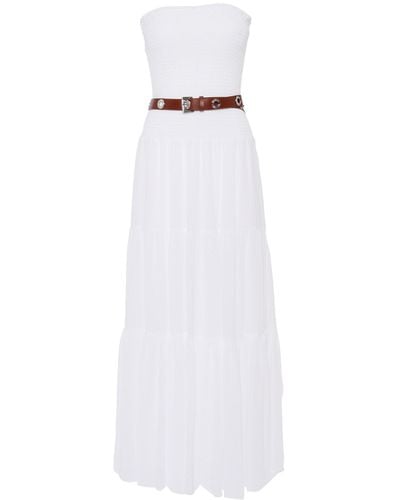 Michael Kors Maxi Midi Dress - White