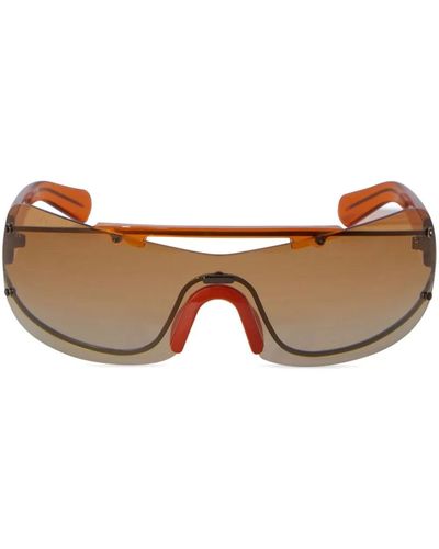 Off-White c/o Virgil Abloh Big Wharf Sunglasses - Brown