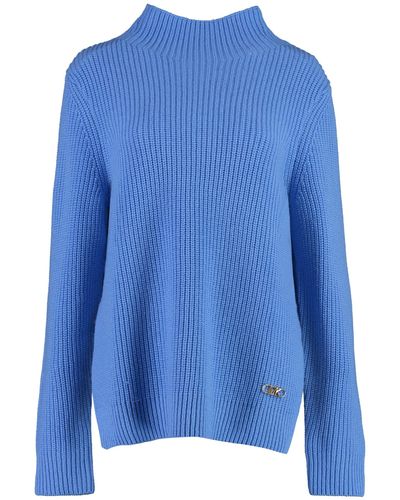 Michael Kors Wool And Cashmere Jumper - Blue