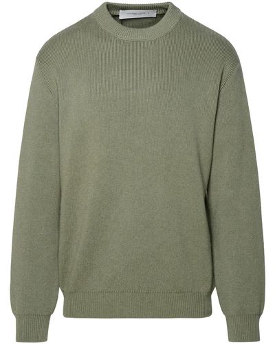Golden Goose Cotton Blend Sweater - Green