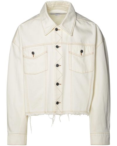 A.P.C. Ivory Cotton Jacket - Natural