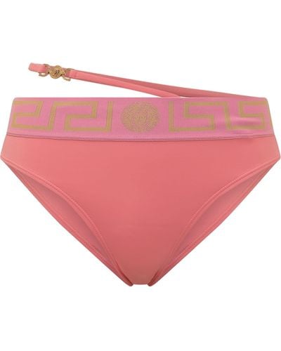Versace Medusa Slip Swimsuit - Pink