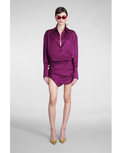 The Attico Hatty Dress - Purple