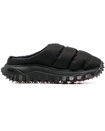 Moncler Genius + 1017 Alyx 9sm Quilted Padded Ripstop Slides - Black