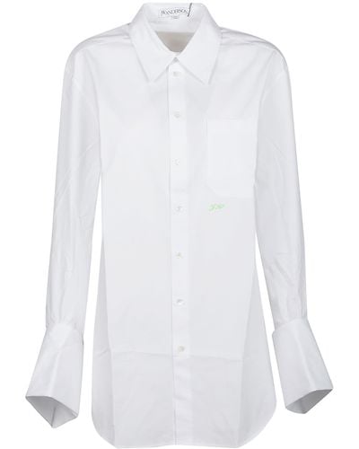 JW Anderson Oversized Cuff Shirt - White