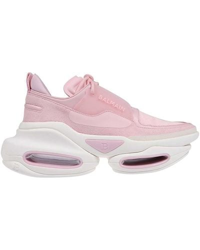 Balmain B-bold Sneakers - Pink