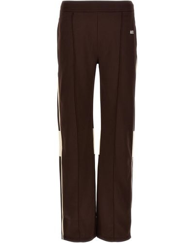 Wales Bonner Logo Track Trousers - Brown