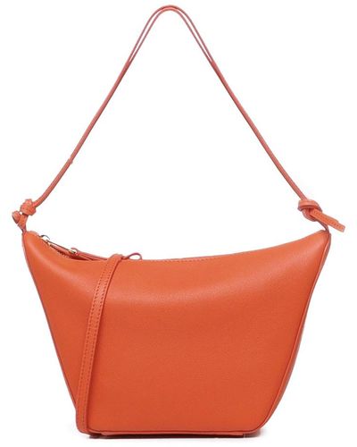 Loewe Mini Haddock Hobo Bag - White