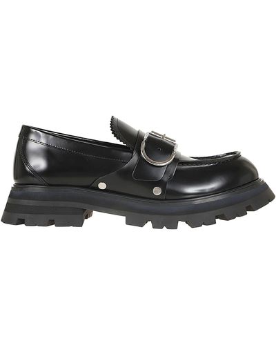 Alexander McQueen Shoe Leath.Sole Rub - Black