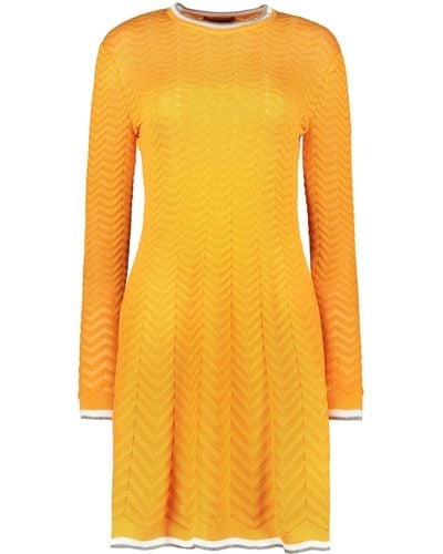 Missoni Knitted Dress - Yellow