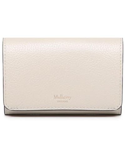 Mulberry Continental Trifold Wallet - White