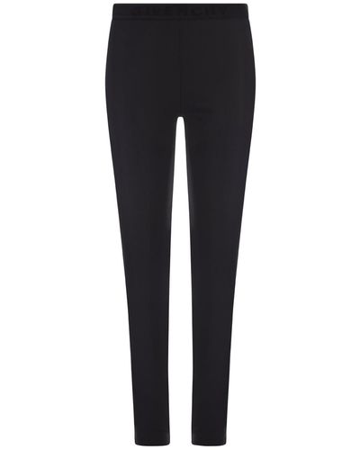 Givenchy Jersey Leggings With Belt - Black