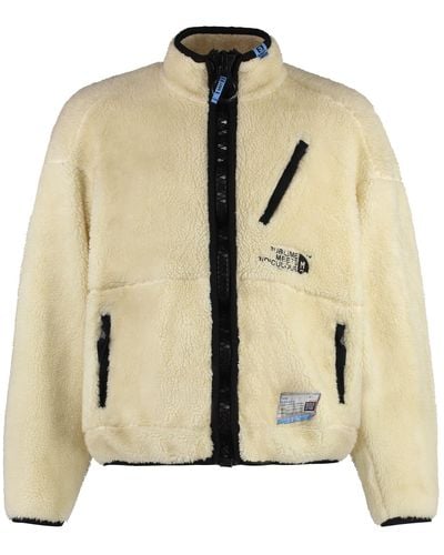Maison Mihara Yasuhiro Fleece Bomber Jacket - Natural