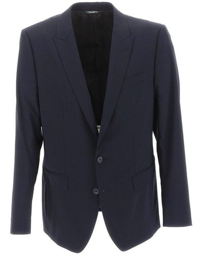 Dolce & Gabbana Single-Breasted Suit - Blue