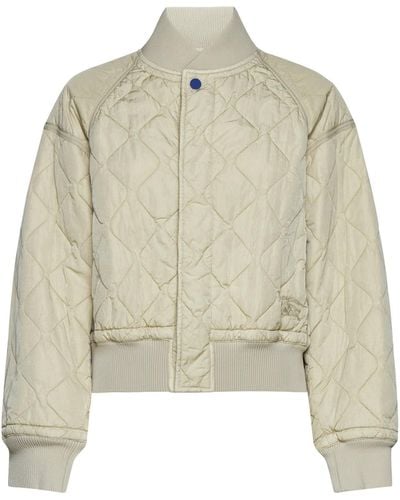 Burberry Women Quilted Jacket - Natural