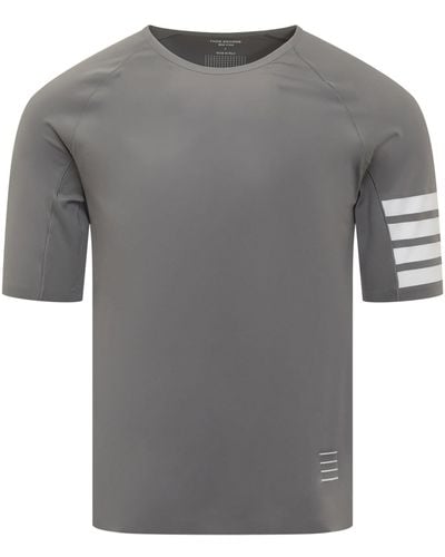 Thom Browne Compression T-Shirt - Gray