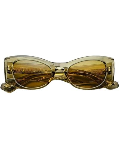 Jacques Marie Mage Harlo Sunglasses - Yellow