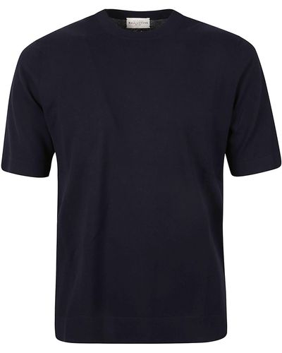 Ballantyne Round Neck T-Shirt - Blue