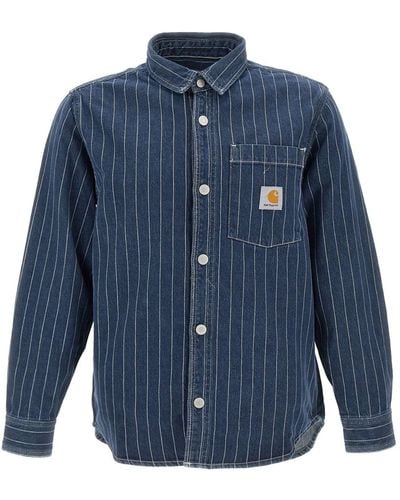 Carhartt Orlean L/Shirt - Blue