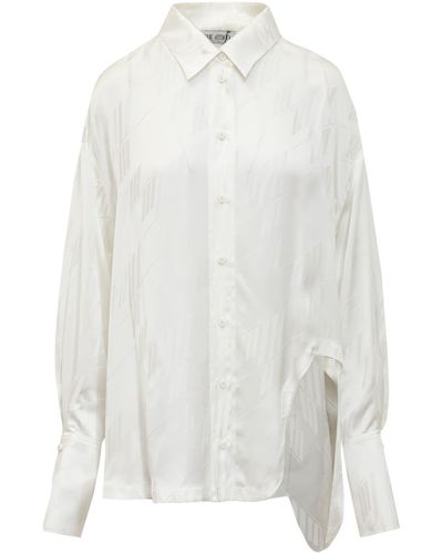 The Attico Diana Shirt - White
