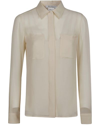 Max Mara Vongola Long Sleeve Shirt - Multicolour