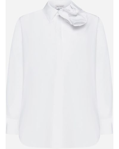 Alexander McQueen Organic Cotton Shirt - White