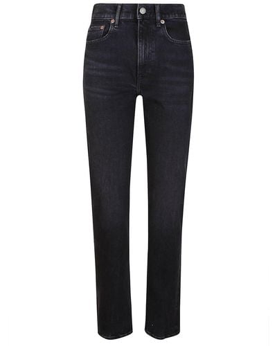 Ralph Lauren High-waisted Straight-fit Jeans - Blue