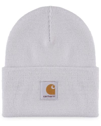 Carhartt Hat With Logo Label - White