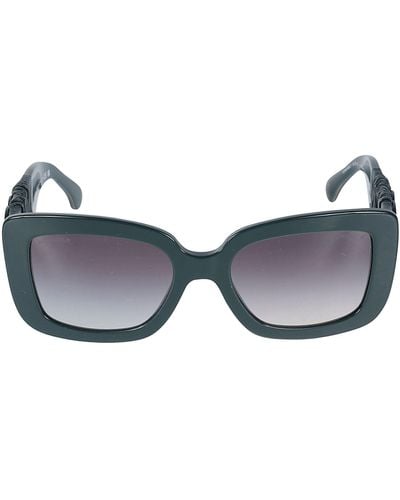 Chanel Square Frame Sunglasses - Gray