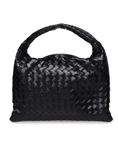 Bottega Veneta Small Hop Hobo Bag - Black