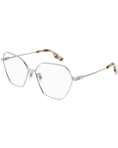 McQ Mq0352 Glasses - Metallic