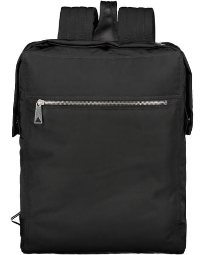 Bottega Veneta Technical Fabric Backpack - Black