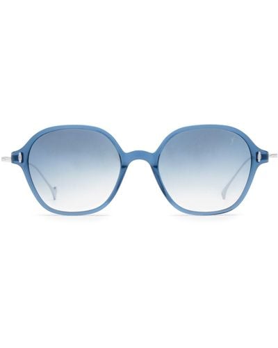 Eyepetizer Windsor Transparent Sunglasses - Blue