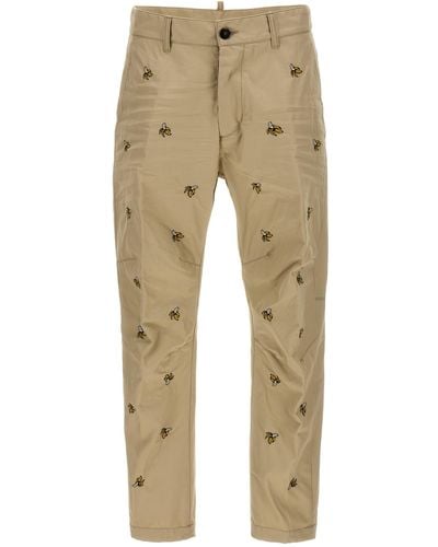 DSquared² Sexy Chino Pants - Natural