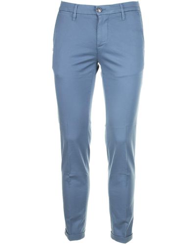 Re-hash Light Chino Trousers - Blue