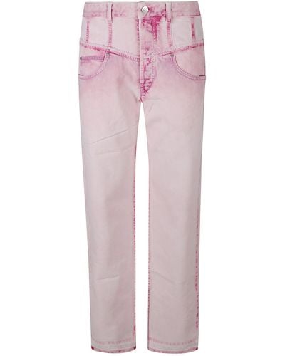 Isabel Marant Noemie Jeans - Pink