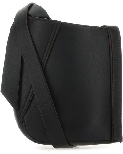 Lanvin Black Leather Crossbody Bag
