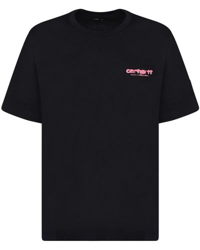 Carhartt Bleed Black/pink T-shirt