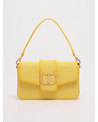 Twin Set Pp Clutch - Yellow