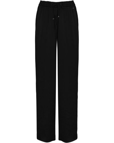 Herno Straight Trousers - Black
