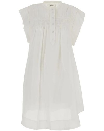 Isabel Marant Cotton Dress - White
