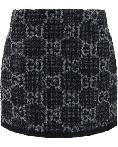 Gucci Mini Skirt - Black
